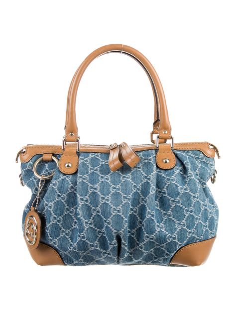 blue demin gucci purse|gucci purses for women.